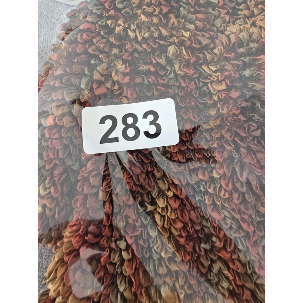 No Boundaries Olive Green Brown Crinkle Texture Top Junior One Size - Picture 5 of 5